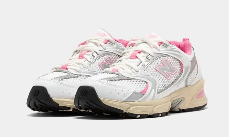 New Balance 530 Sneakers White Pink STYLE-MR530ED