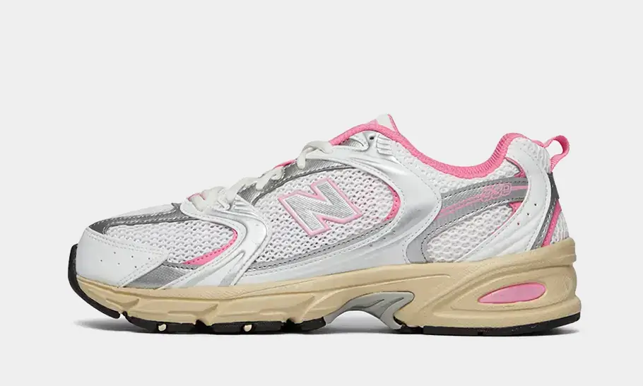 New Balance 530 Sneakers White Pink STYLE-MR530ED(1)