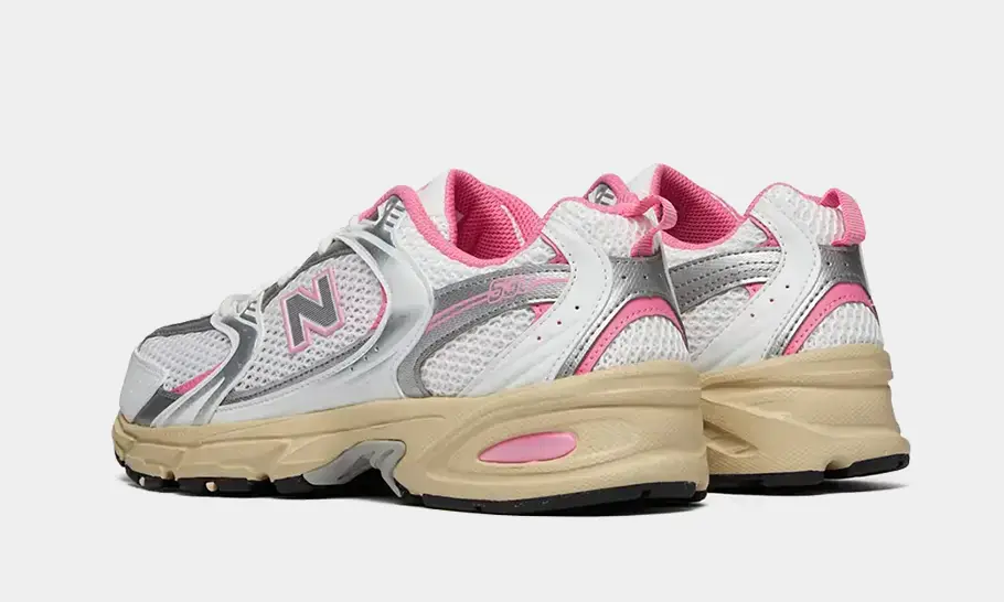 New Balance 530 Sneakers White Pink STYLE-MR530ED(2)