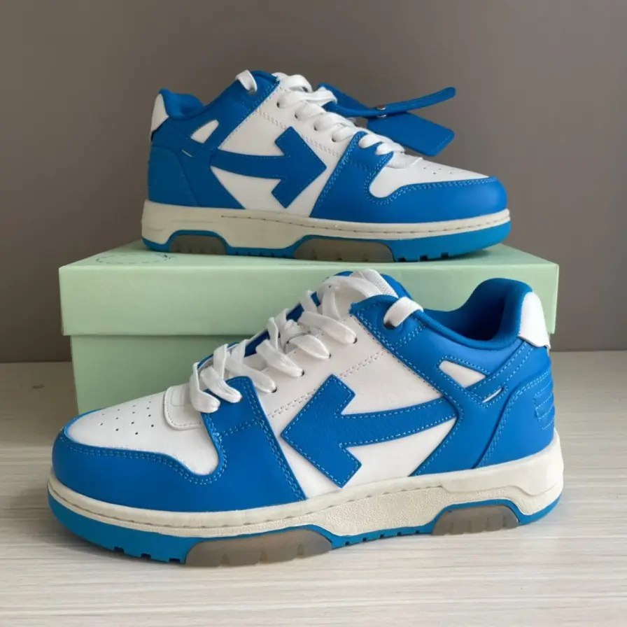 Off White Sneakers Out Of Office Bleu STYLE-IPWOAY8408431-5466JUTK(8)