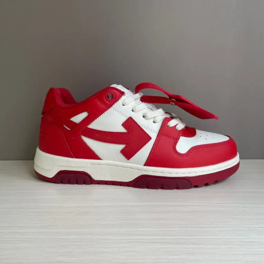 Off White Sneakers Out Of Office Rouge STYLE-EKPDNM2830499-3507YGHF