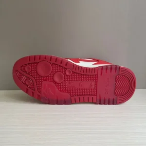 Off White Sneakers Out Of Office Rouge STYLE-EKPDNM2830499-3507YGHF(3)