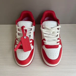Off White Sneakers Out Of Office Rouge STYLE-EKPDNM2830499-3507YGHF(7)