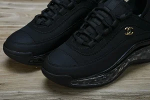 CHANEL Sneakers Trail Noir Black(13)