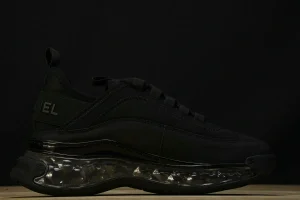CHANEL Sneakers Trail Noir Black(31)