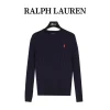 Femme Ralph Lauren Pull Col rond en mélange de torsades Blue