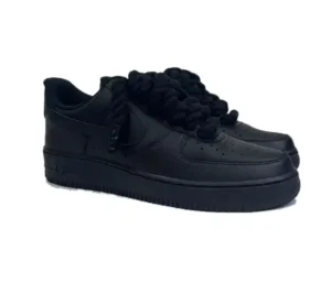 Nike Air Force one Rope Laces Noir(1)