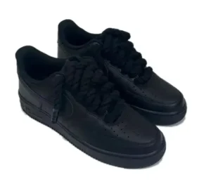 Nike Air Force one Rope Laces Noir(2)