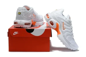 Nike Air Max Plus TN SE White Orange Pour Enfant Femme STYLE-AO9564-100(6)
