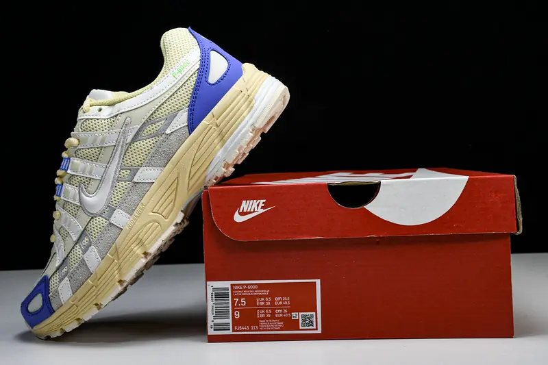 Nike P-6000 Athletic Department Coconut Milk Medium Blue STYLE-FJ5443-113(5)