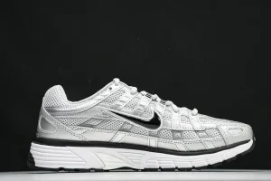 Nike P-6000 Blanche Black Metallic Silver STYLE-FD9876-101(28)