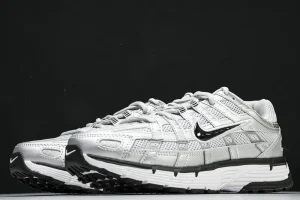 Nike P-6000 Blanche Black Metallic Silver STYLE-FD9876-101(29)