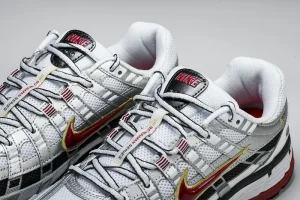 Nike P-6000 Blanche GOLD RED STYLE-BV1021-101(10)