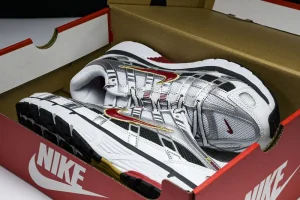 Nike P-6000 Blanche GOLD RED STYLE-BV1021-101(8)