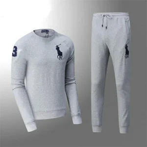 Polo Ralph Lauren survêtement Fleece Jogging Bottoms Gris