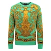 Pull Versace Homme Vert