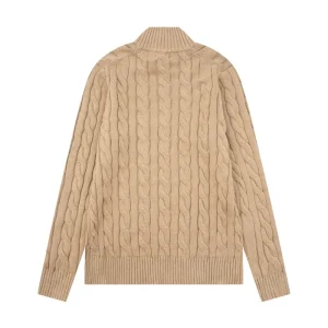 Ralph Lauren Pull Sweat demi-zippé kaki(2)