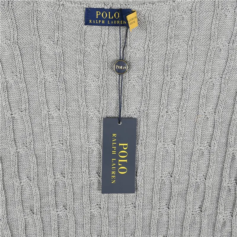 Ralph Lauren Pull mélange de torsades Beige Pour Femme Gris(7)