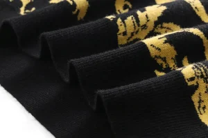 Versace pull Fleur baroque Manches longues(4)