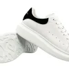 Alexander Mcqueen Blanche Suede Oversized Femme