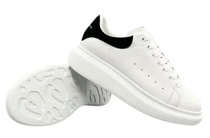 Alexander Mcqueen Blanche Suede Oversized Femme