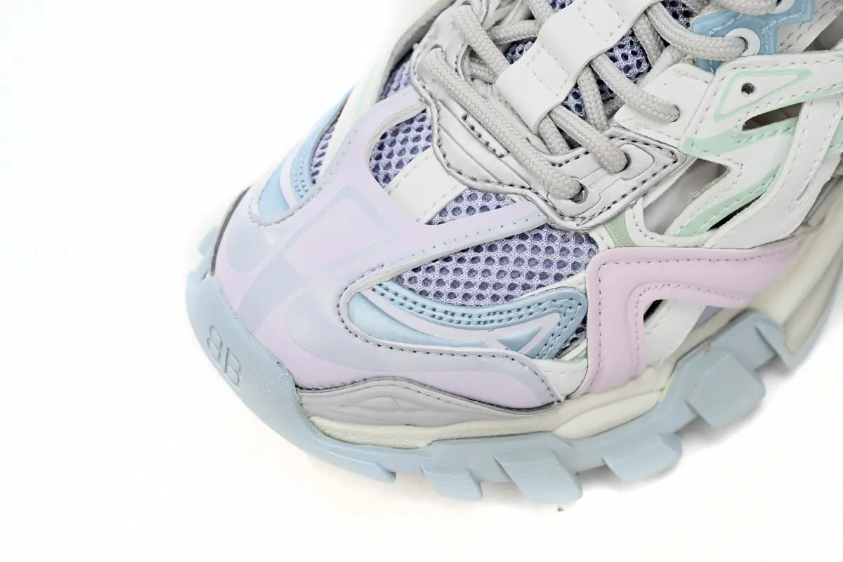 Balenciaga Track 2 Blanc Violet Military Noir Pale STYLE-568615 W2GN3 9045(6)