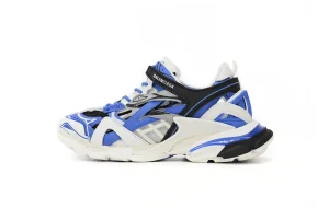 Balenciaga Track 2 Sneaker Blue Blanche STYLE-568614 W3AE2 4191