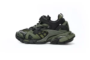 Balenciaga Track 2 Sneaker Military Noir STYLE-568614 W3AE1 2311