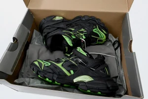 Balenciaga Track 2 Sneaker Noir Green STYLE-568614 W2GN3 1086(14)