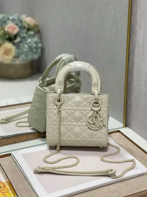 Sac A Main Dior Lady Creme