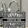 Sac A Main Dior Tote Bag Bayadere Blanc