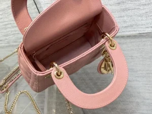 Sac Lady Dior Mini Rose(7)