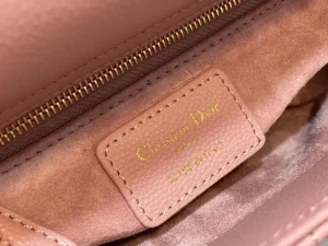Sac Lady Dior Mini Rose(8)