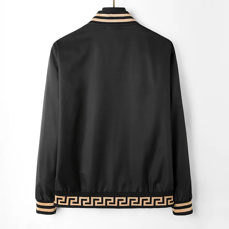 Versace Veste Noir Zipper(13)