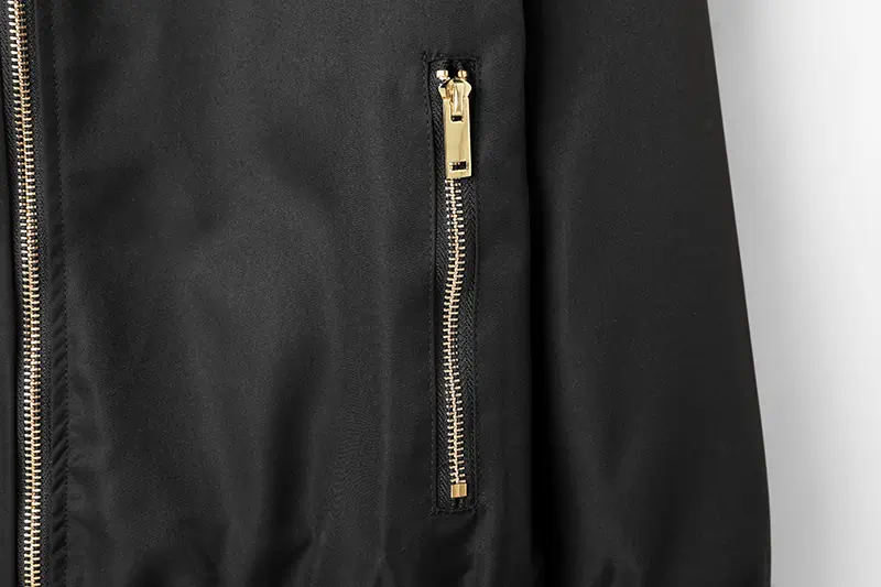 Versace Veste Noir Zipper(3)