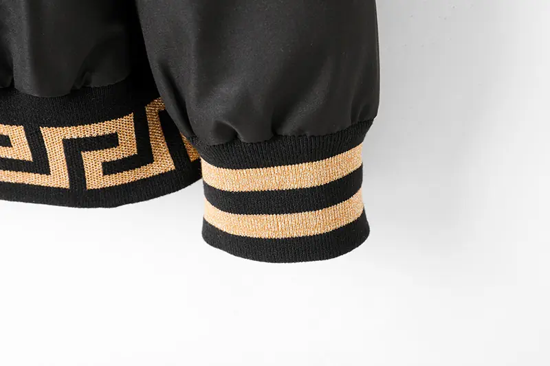Versace Veste Noir Zipper(5)