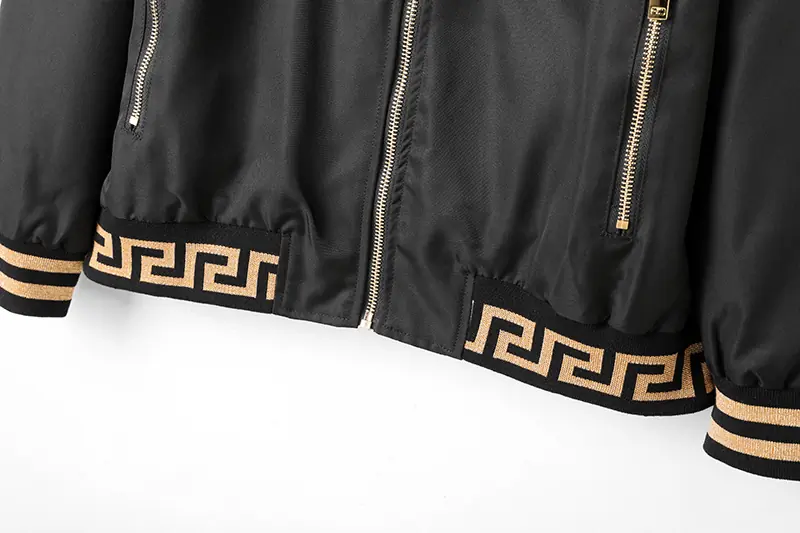 Versace Veste Noir Zipper(6)