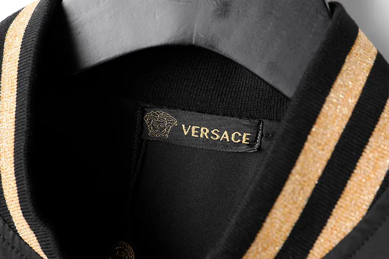 Versace Veste Noir Zipper(9)