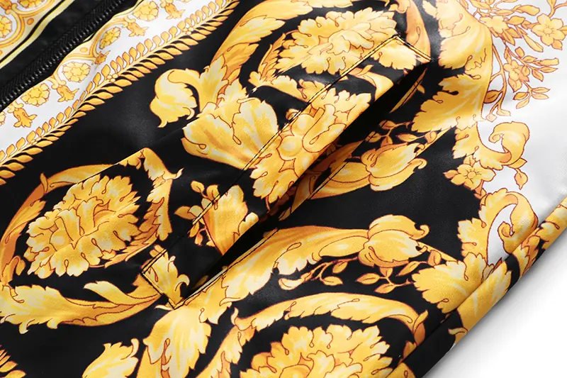 Veste Versace homme symétrie des fleurs(2)