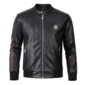Vestes.Blousons Philipp Plein pour Homme col montant