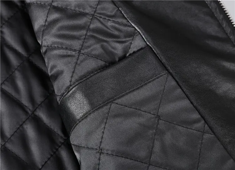 philipp plein Vestes en cuir pour homme Noir(7)