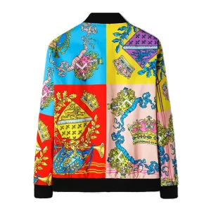 versace Barocco print bomber veste(2)