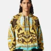 versace hoodie veste zippe barocco