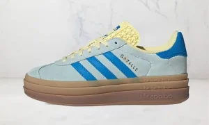Adidas Gazelle Bold Almost Blue Yellow STYLE-IE0430