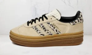 Adidas Gazelle Bold Cream Noir Leopard STYLE-JI1370