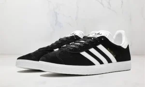 Adidas Gazelle Core Noir Cloud White Gold STYLE-BB5476(1)