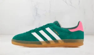 Adidas Gazelle Indoor Collegiate Green Lucid Pink STYLE-IG5929