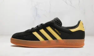 Adidas Gazelle Indoor Core Noir Almost Yellow STYLE-IG4999