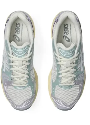 gel-kayano 14 asics Cream Dusk Violet STYLE-1203A537-105(4)