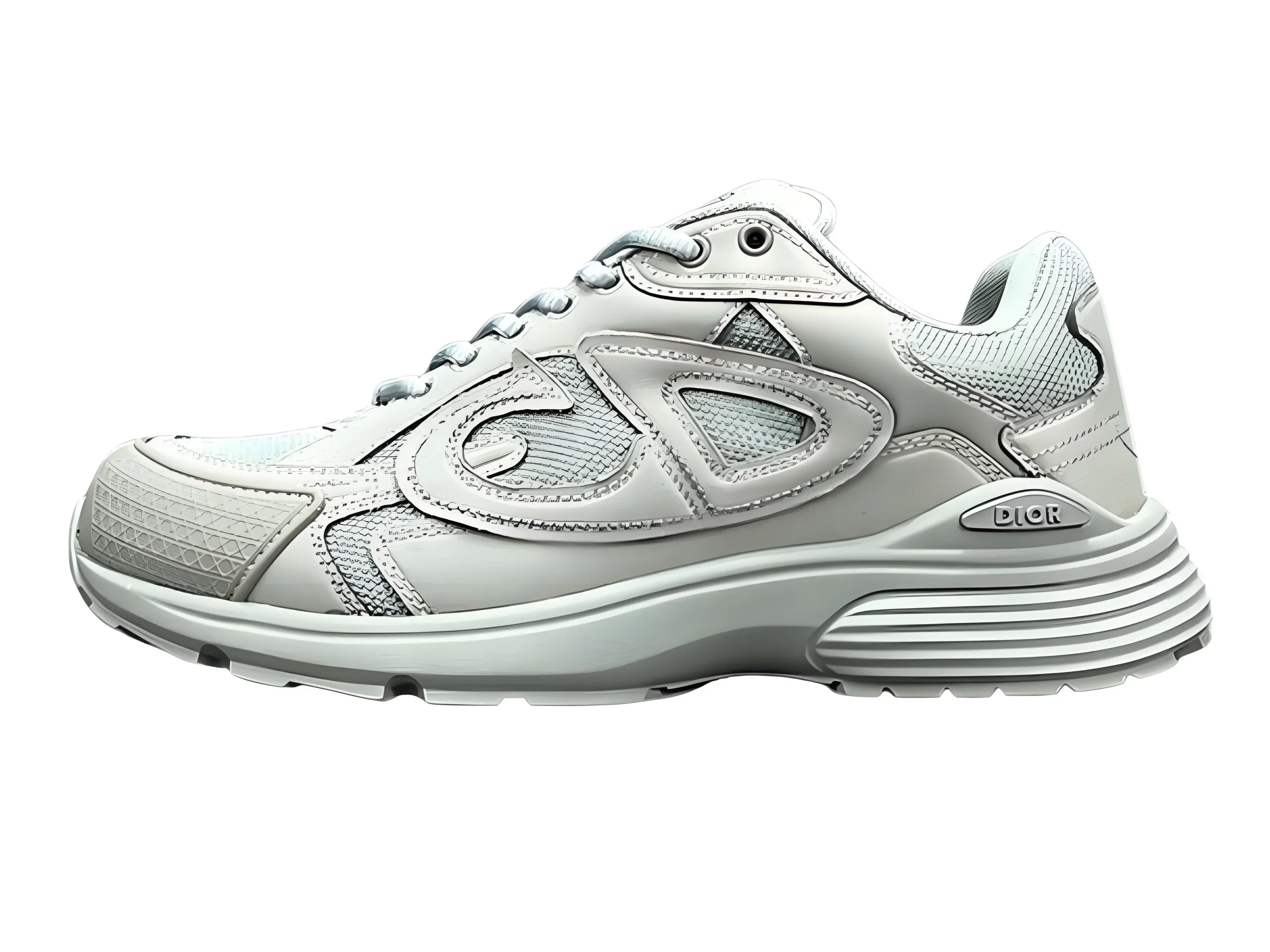 CD Dior x Stone Island B30 Sneaker Gray
